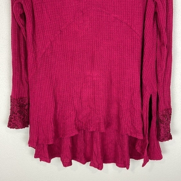 Torrid Inset Waffle Knit Tunic Top - Picture 4 of 10